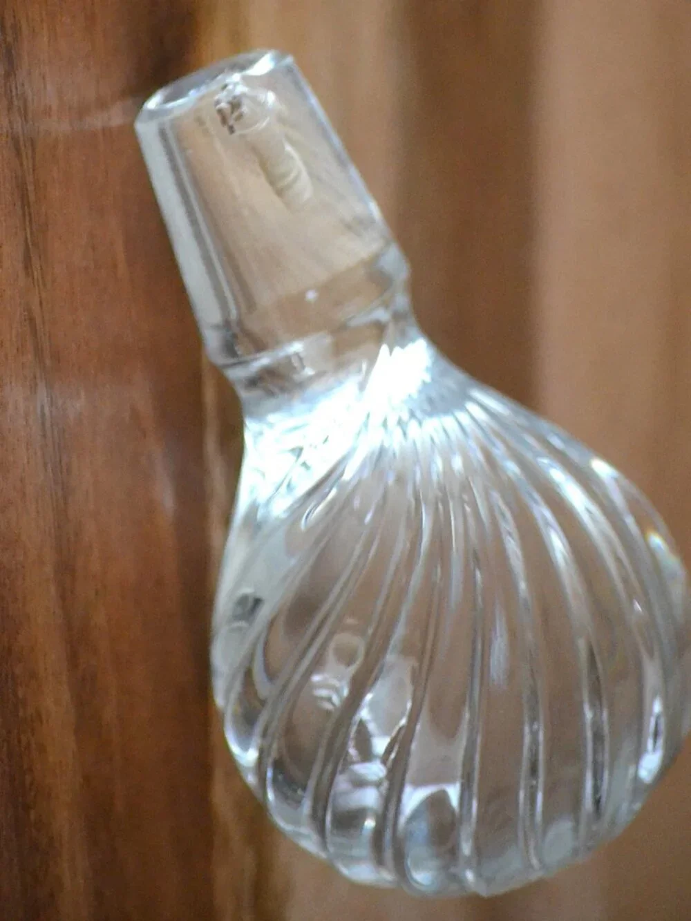 Gorham Carrington Decanter Clear Cut Crystal